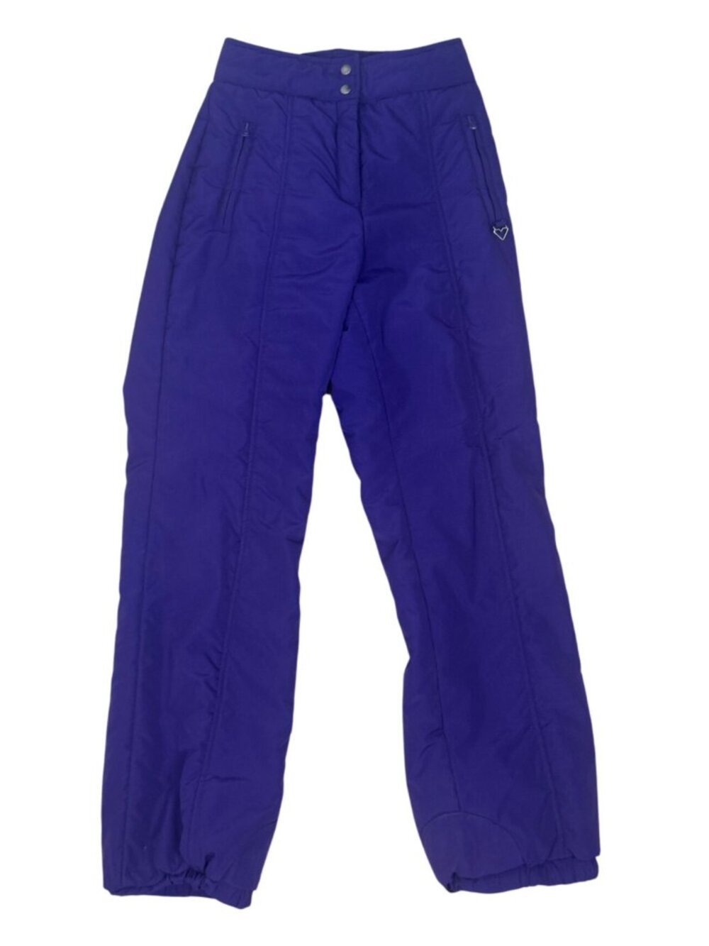 Vintage Obermeyer Women's 8 Purple Insulated Waterproof Snow Ski Pants Winter